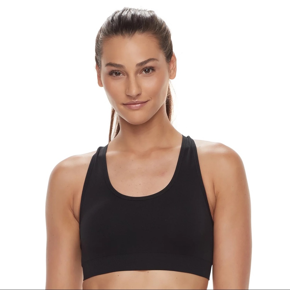 ReI gear light support sports bra NWT